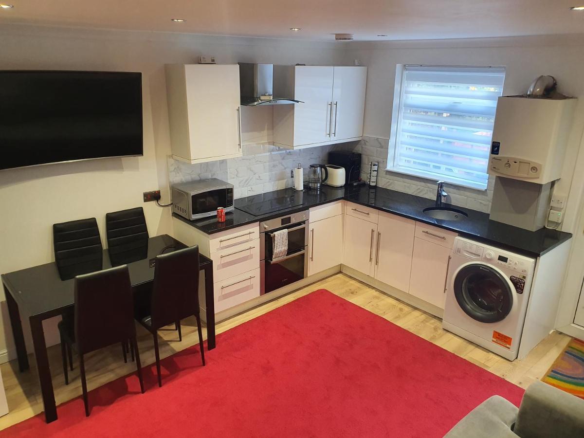 Modern House Close To Glasgow Green Bagian luar foto